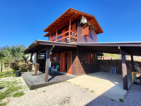 Casa sozinha no terreno, com vista! Na praia do Rosa